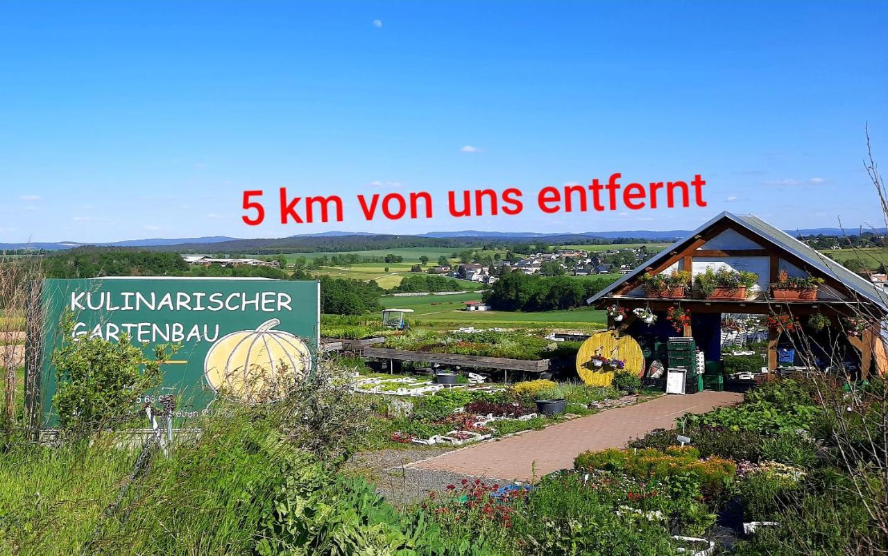 Ferienwohnung "Blick Mylau" - Naehe Freizeitpark Plohn & Weltgroesster Ziegelsteinbruecke Reichenbach im Vogtland Bagian luar foto