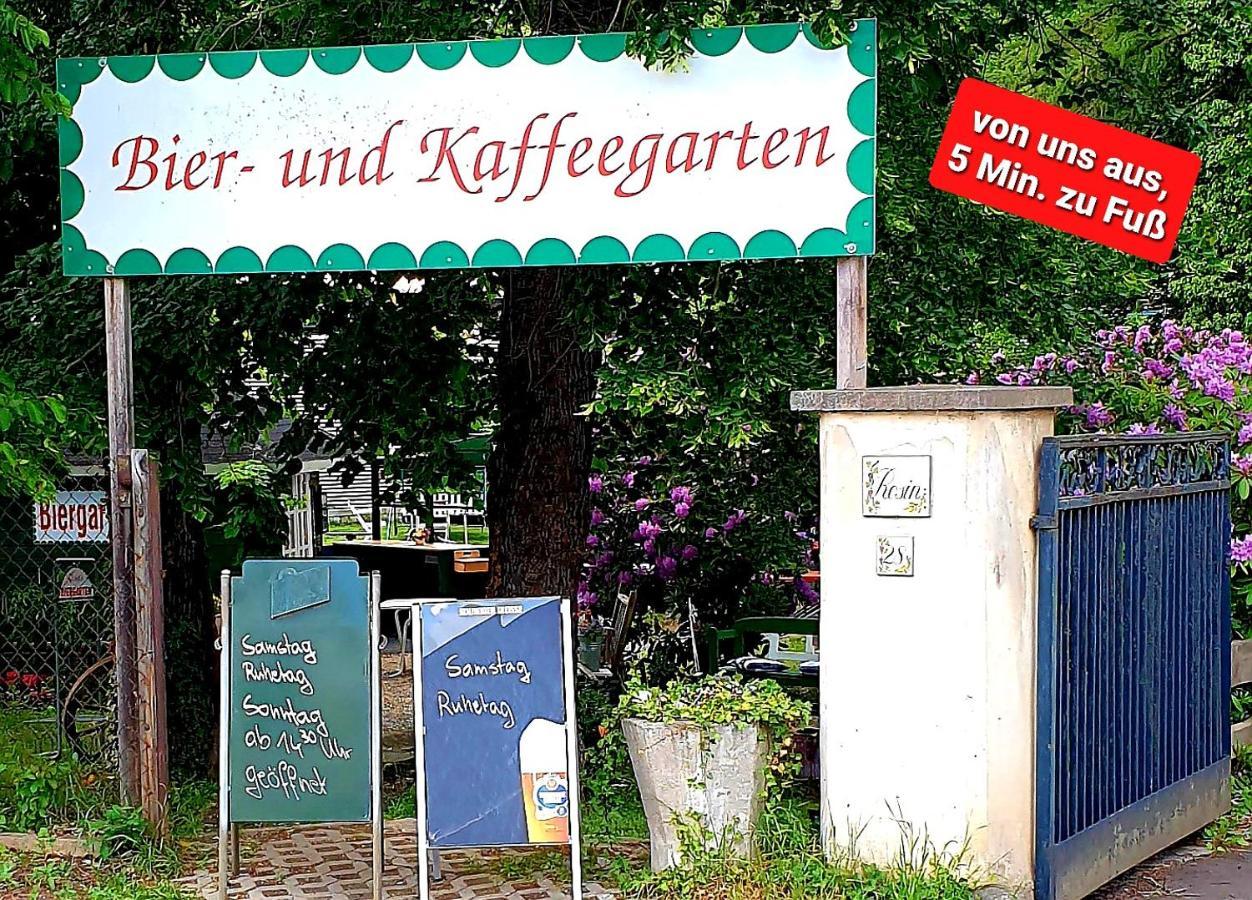 Ferienwohnung "Blick Mylau" - Naehe Freizeitpark Plohn & Weltgroesster Ziegelsteinbruecke Reichenbach im Vogtland Bagian luar foto