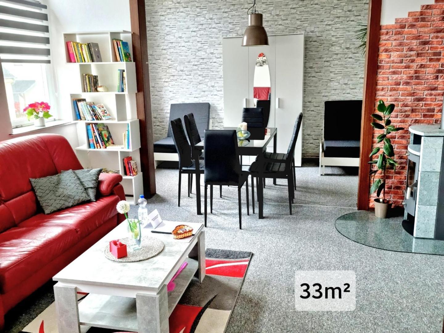 Ferienwohnung "Blick Mylau" - Naehe Freizeitpark Plohn & Weltgroesster Ziegelsteinbruecke Reichenbach im Vogtland Bagian luar foto